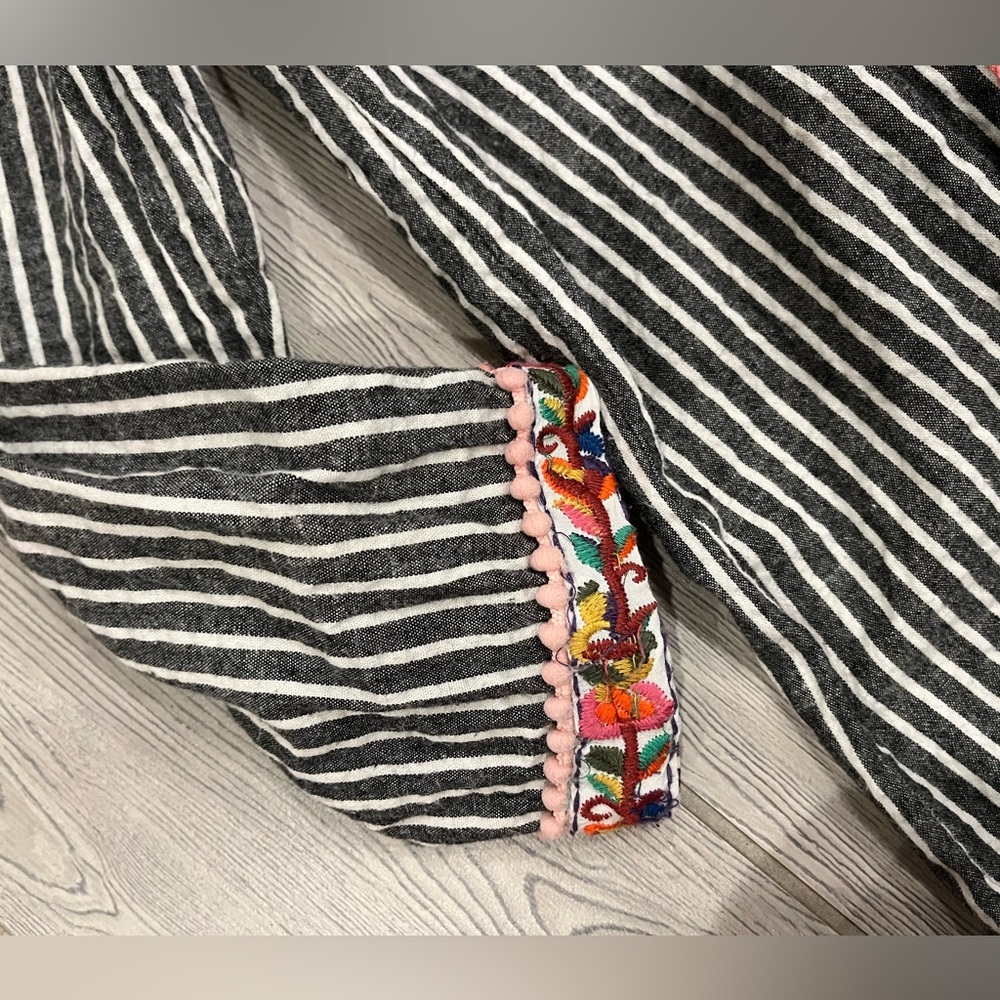 Velzera Embroidered Stripe Top /Dress - Picture 10 of 14